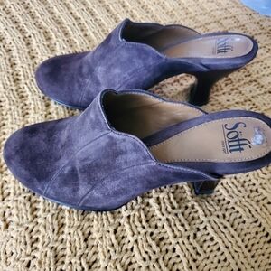 SOFTT Brown Mules. Super comfy! Sz 7